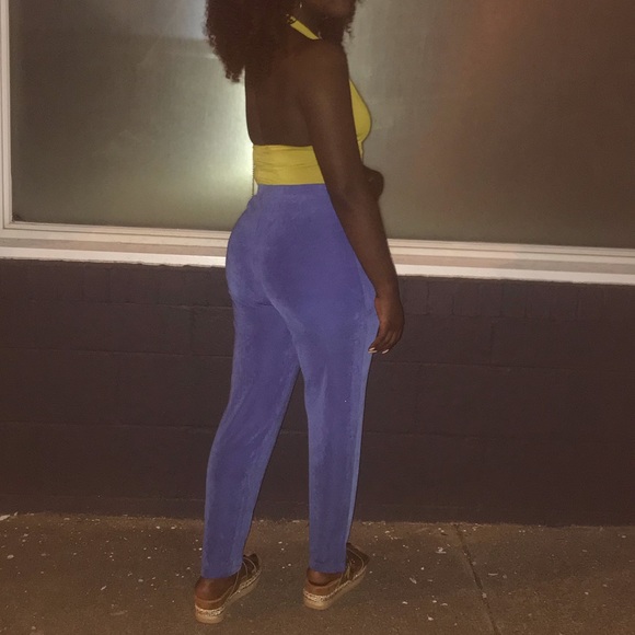 HAUTE MONDE Halter Zipper Plunge Thong Bodysuit - Picture 4 of 8